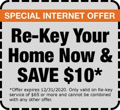 Rekey Today and Save $10
